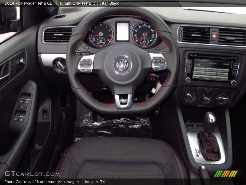 Platinum Gray Metallic / Titan Black 2014 Volkswagen Jetta GLI