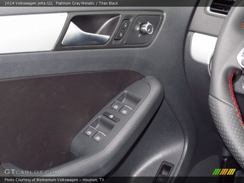 Platinum Gray Metallic / Titan Black 2014 Volkswagen Jetta GLI