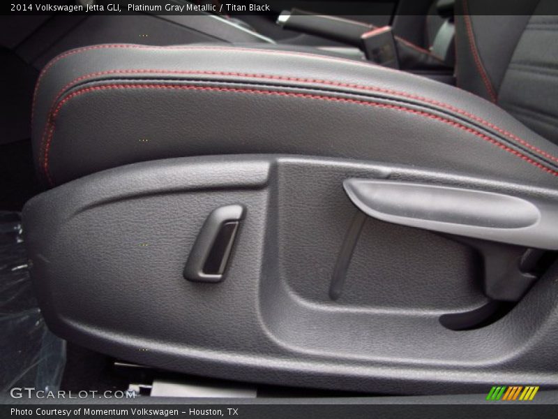 Platinum Gray Metallic / Titan Black 2014 Volkswagen Jetta GLI