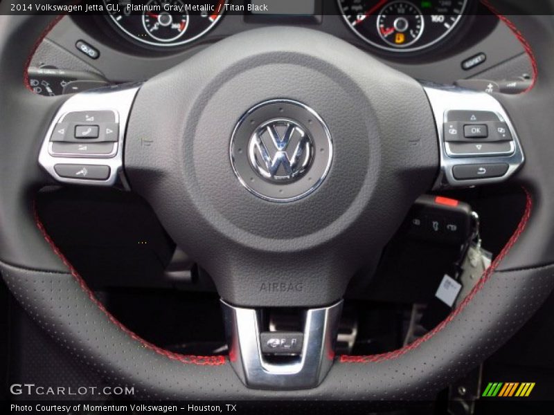 Platinum Gray Metallic / Titan Black 2014 Volkswagen Jetta GLI