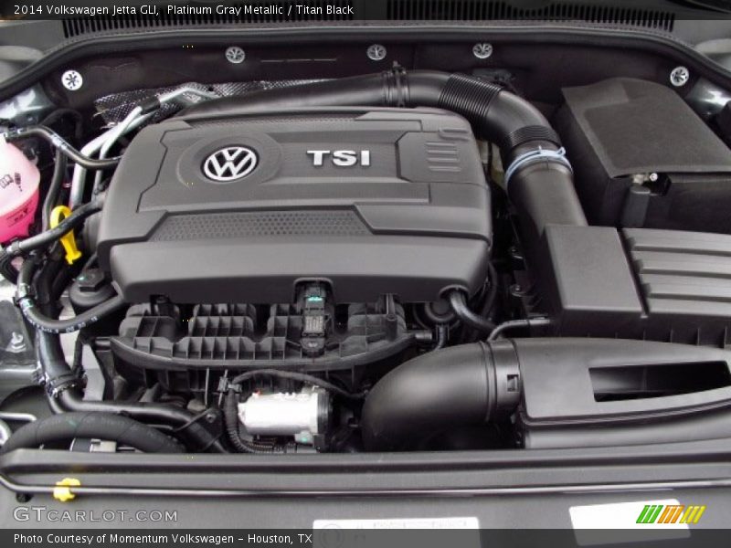 Platinum Gray Metallic / Titan Black 2014 Volkswagen Jetta GLI