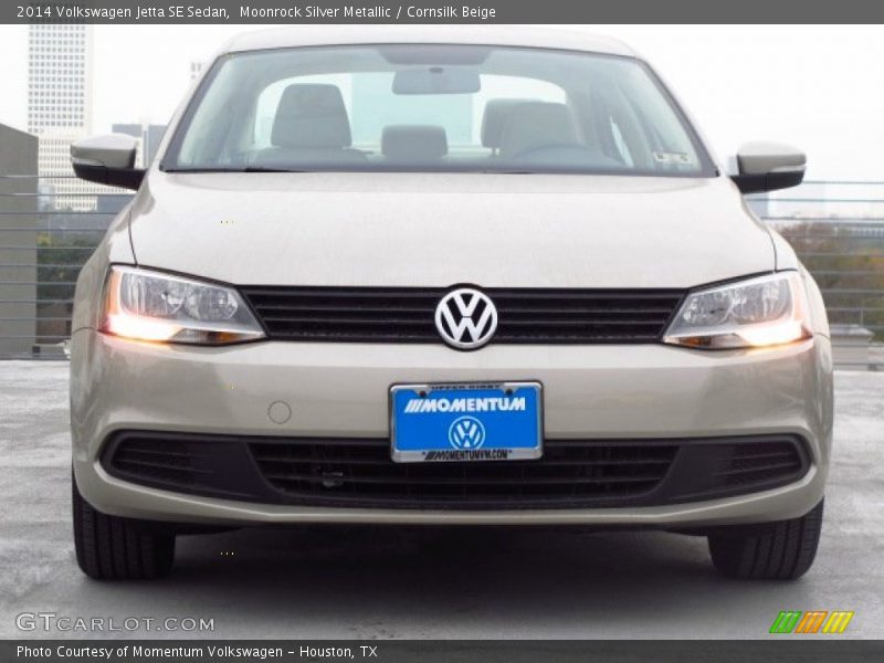 Moonrock Silver Metallic / Cornsilk Beige 2014 Volkswagen Jetta SE Sedan