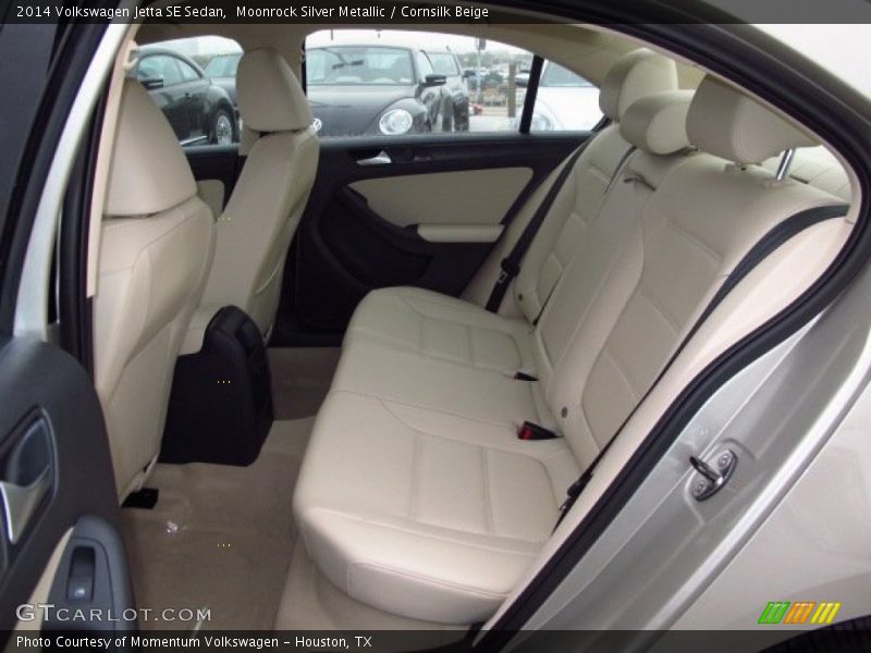 Moonrock Silver Metallic / Cornsilk Beige 2014 Volkswagen Jetta SE Sedan