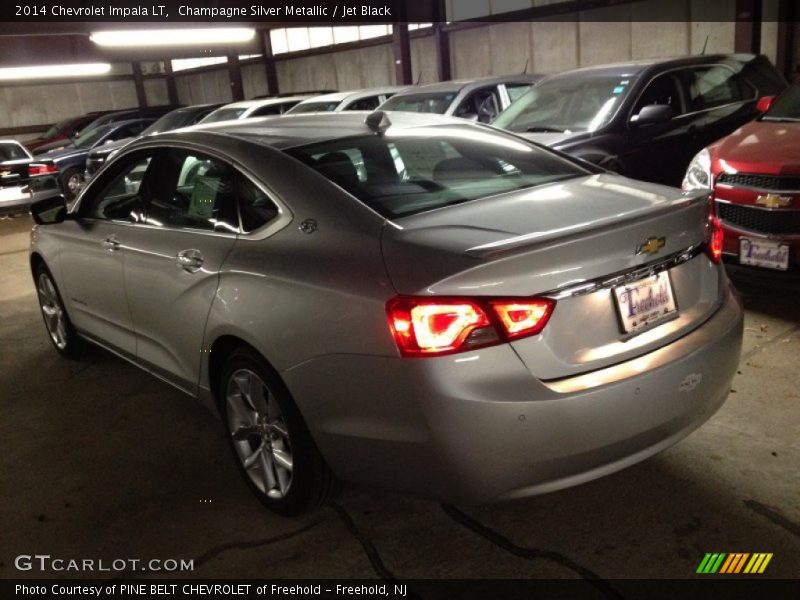 Champagne Silver Metallic / Jet Black 2014 Chevrolet Impala LT