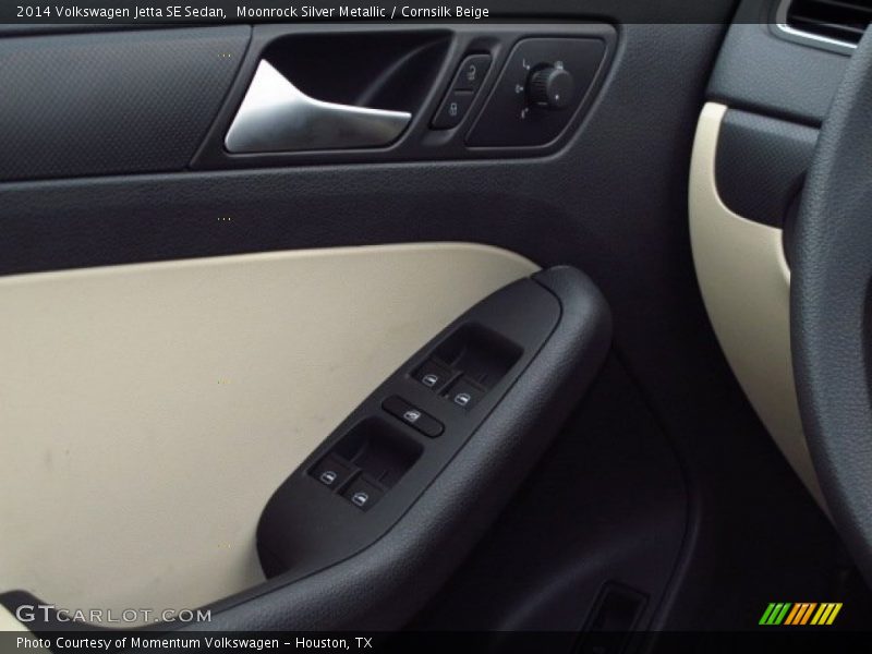 Moonrock Silver Metallic / Cornsilk Beige 2014 Volkswagen Jetta SE Sedan
