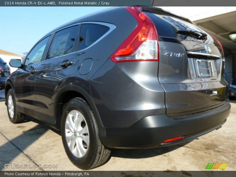 Polished Metal Metallic / Gray 2014 Honda CR-V EX-L AWD