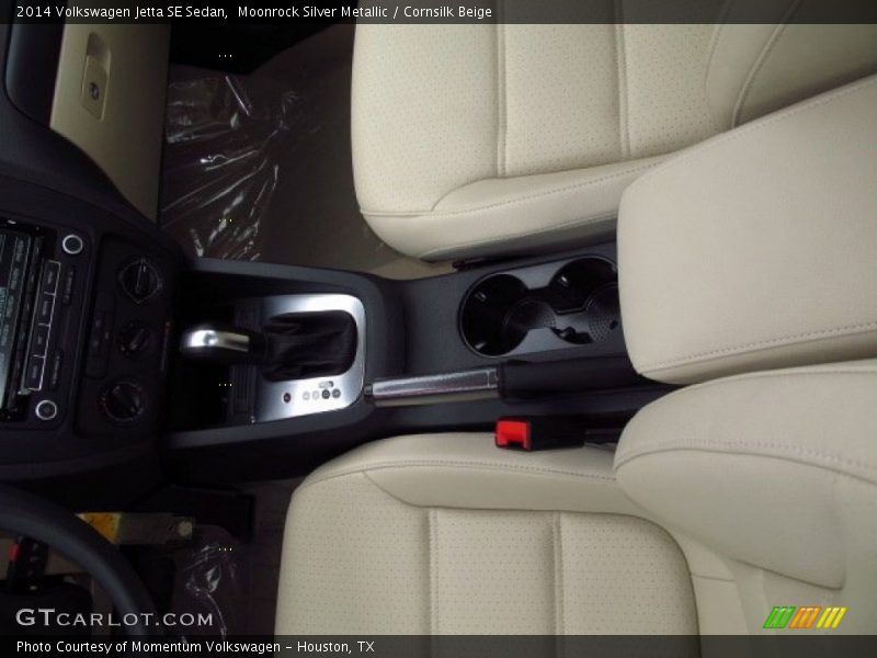 Moonrock Silver Metallic / Cornsilk Beige 2014 Volkswagen Jetta SE Sedan