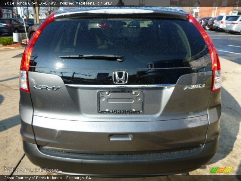 Polished Metal Metallic / Gray 2014 Honda CR-V EX-L AWD