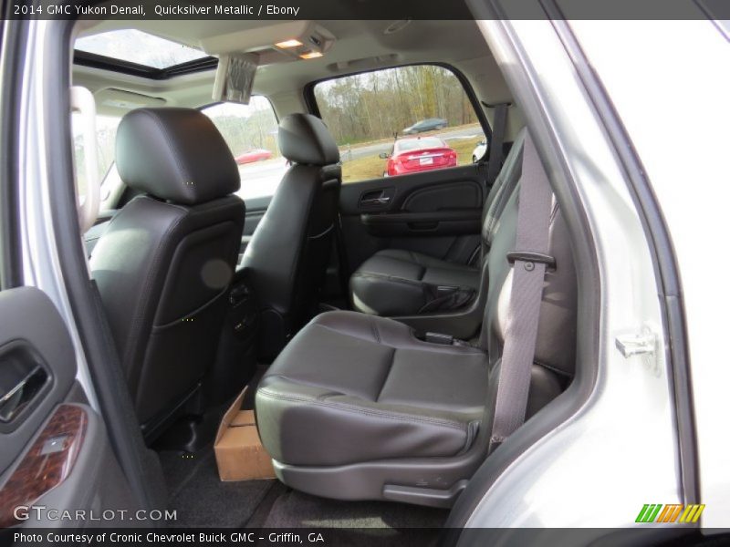 Quicksilver Metallic / Ebony 2014 GMC Yukon Denali