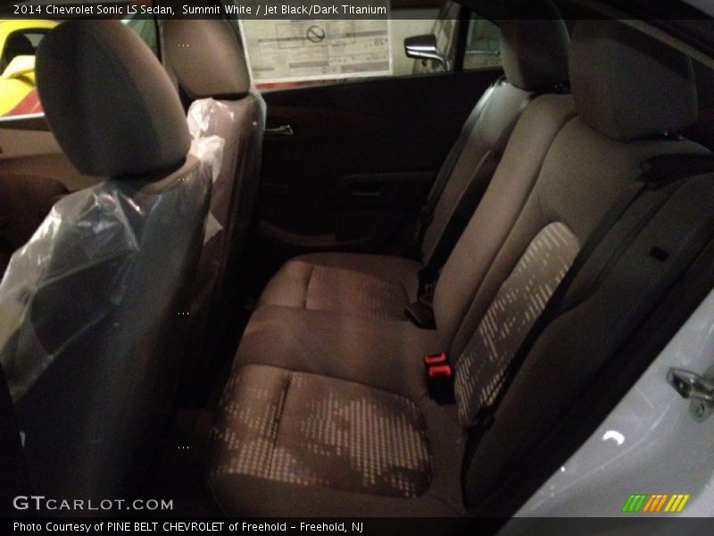 Summit White / Jet Black/Dark Titanium 2014 Chevrolet Sonic LS Sedan