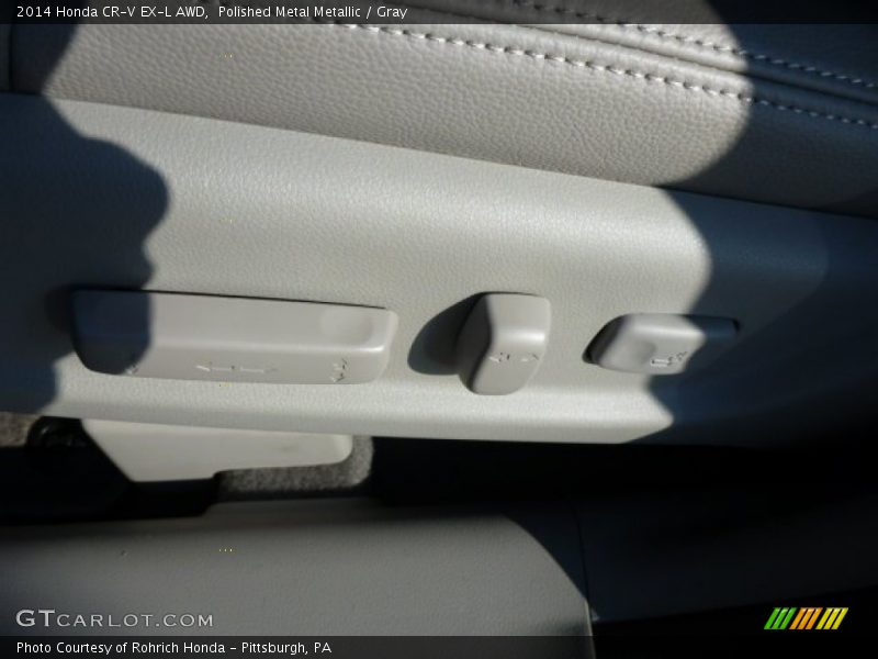 Polished Metal Metallic / Gray 2014 Honda CR-V EX-L AWD