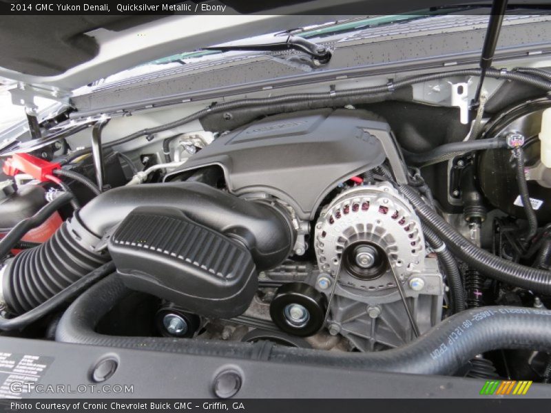 Quicksilver Metallic / Ebony 2014 GMC Yukon Denali