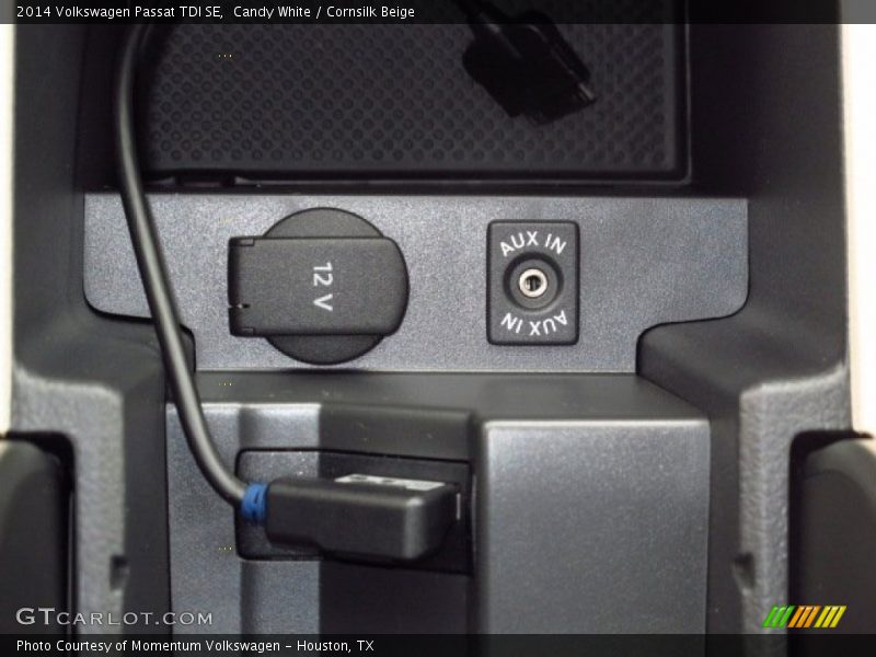 Candy White / Cornsilk Beige 2014 Volkswagen Passat TDI SE