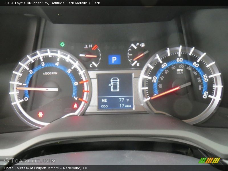 Attitude Black Metallic / Black 2014 Toyota 4Runner SR5