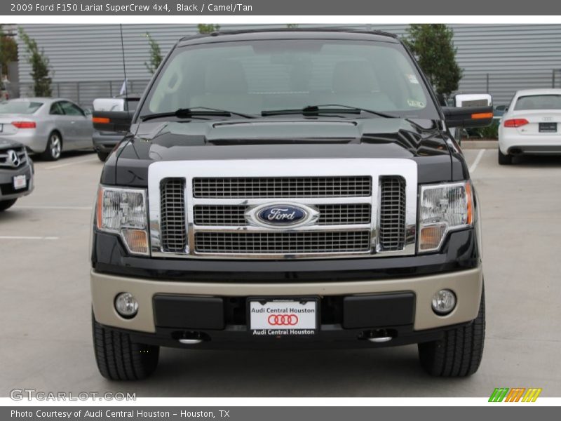 Black / Camel/Tan 2009 Ford F150 Lariat SuperCrew 4x4