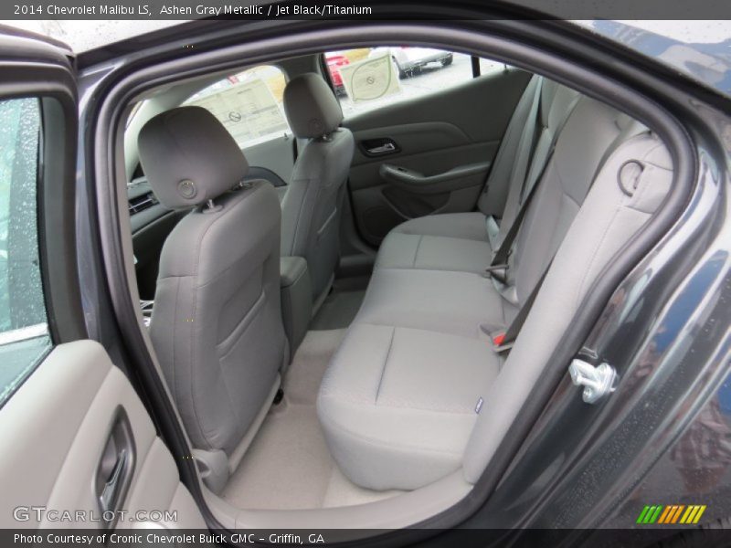 Ashen Gray Metallic / Jet Black/Titanium 2014 Chevrolet Malibu LS