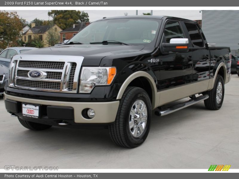 Black / Camel/Tan 2009 Ford F150 Lariat SuperCrew 4x4