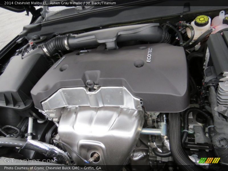 Ashen Gray Metallic / Jet Black/Titanium 2014 Chevrolet Malibu LS