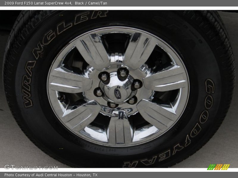 Black / Camel/Tan 2009 Ford F150 Lariat SuperCrew 4x4