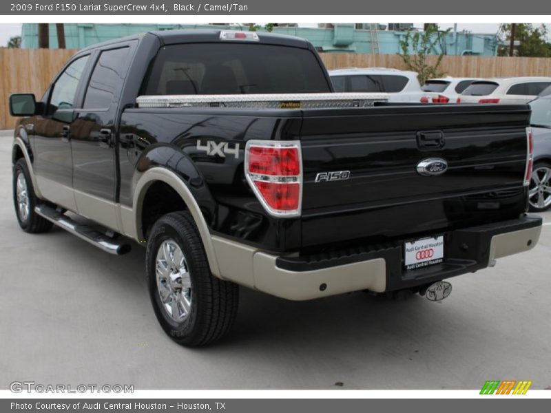 Black / Camel/Tan 2009 Ford F150 Lariat SuperCrew 4x4