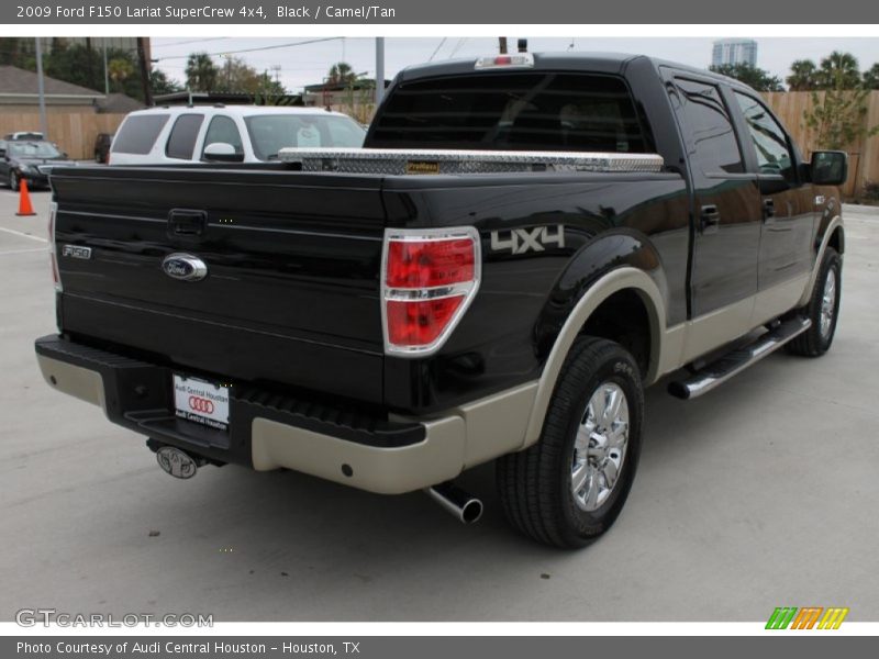 Black / Camel/Tan 2009 Ford F150 Lariat SuperCrew 4x4