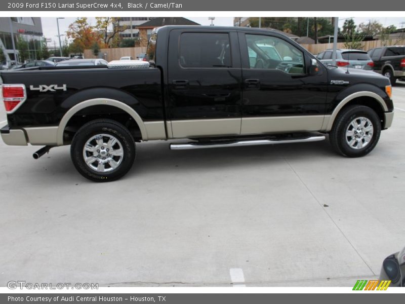 Black / Camel/Tan 2009 Ford F150 Lariat SuperCrew 4x4