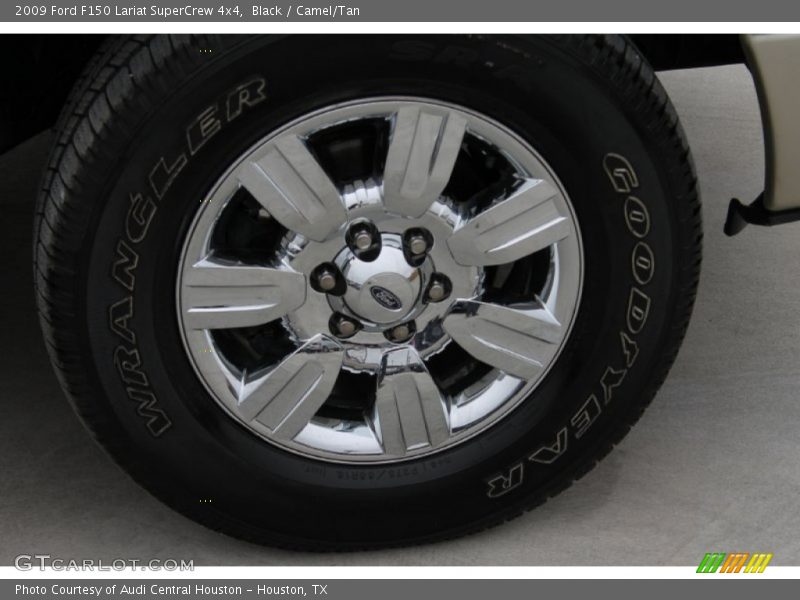 Black / Camel/Tan 2009 Ford F150 Lariat SuperCrew 4x4
