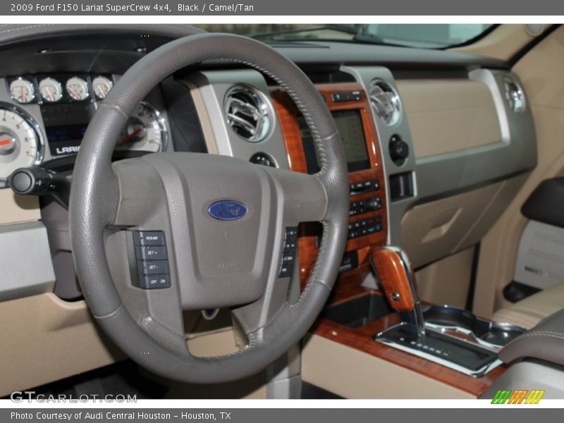 Black / Camel/Tan 2009 Ford F150 Lariat SuperCrew 4x4