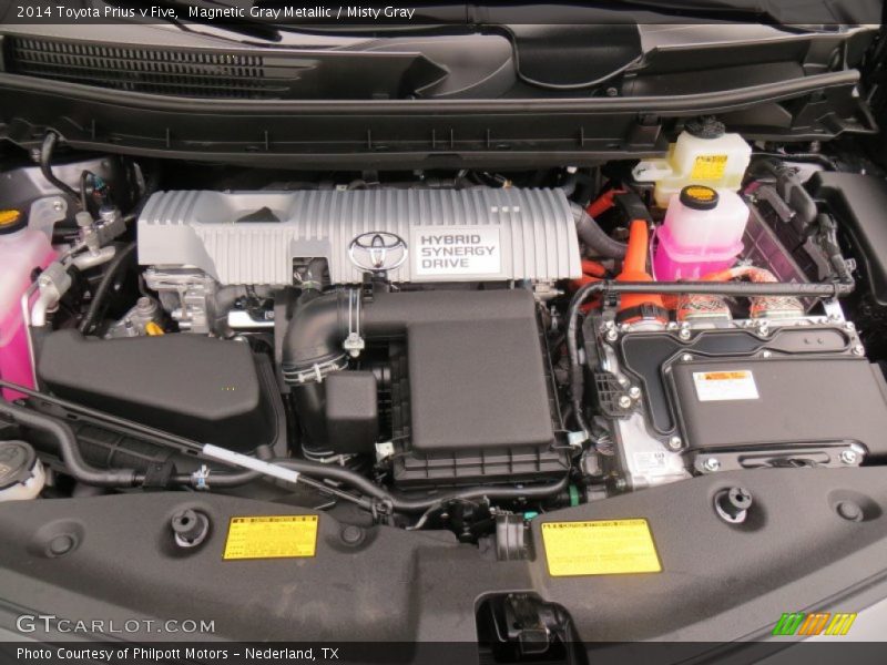  2014 Prius v Five Engine - 1.8 Liter DOHC 16-Valve VVT-i 4 Cylinder Gasoline/Electric Hybrid
