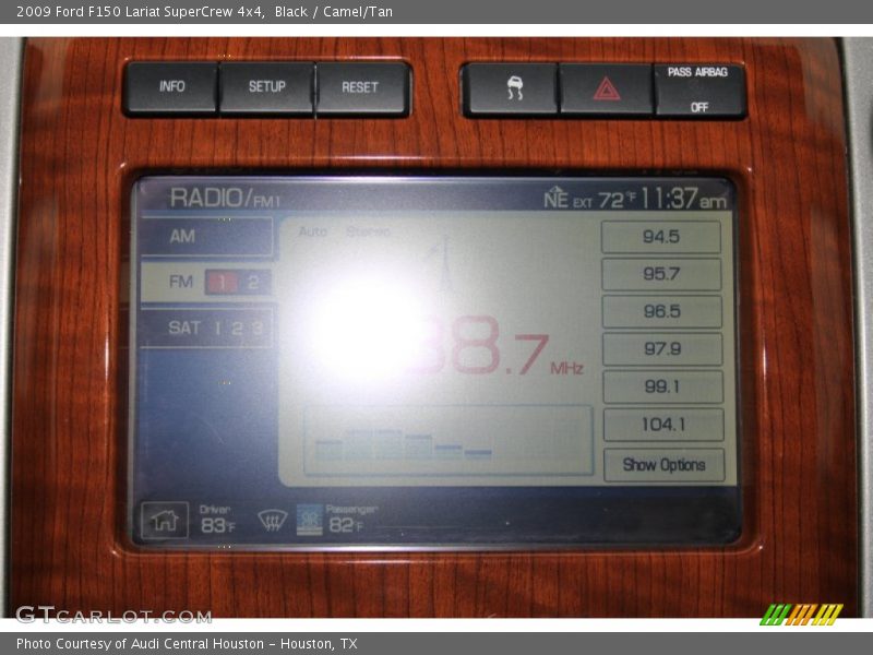 Black / Camel/Tan 2009 Ford F150 Lariat SuperCrew 4x4