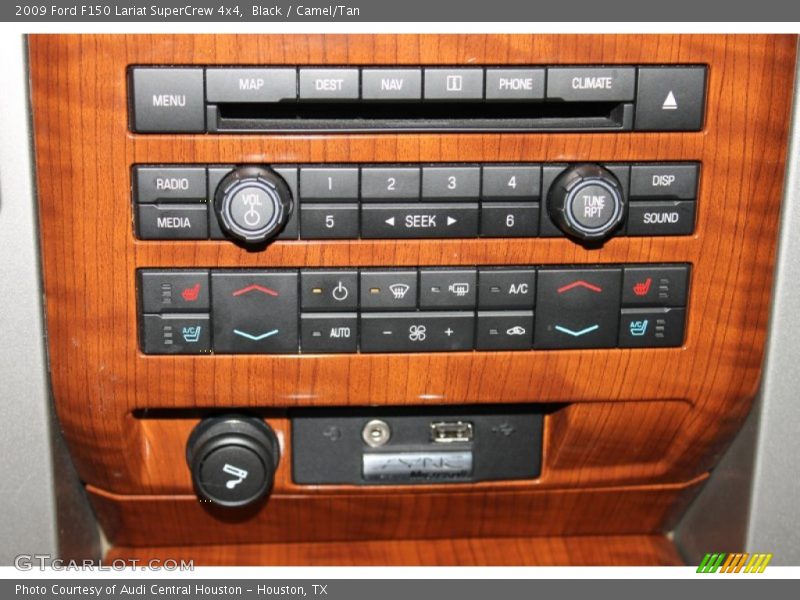 Black / Camel/Tan 2009 Ford F150 Lariat SuperCrew 4x4