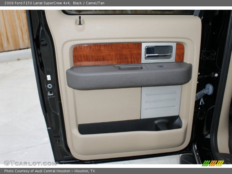 Black / Camel/Tan 2009 Ford F150 Lariat SuperCrew 4x4