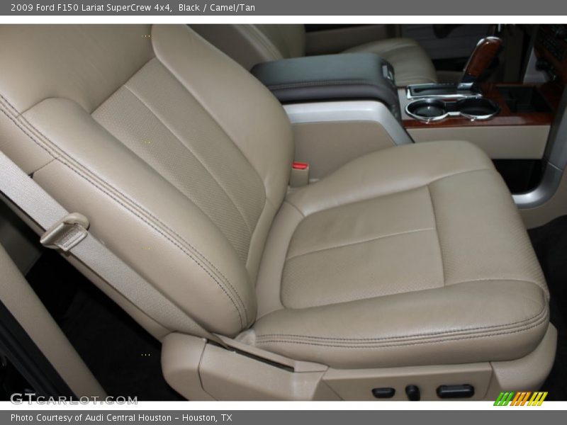 Black / Camel/Tan 2009 Ford F150 Lariat SuperCrew 4x4