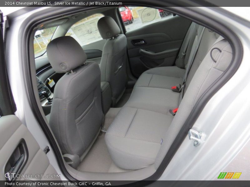 Silver Ice Metallic / Jet Black/Titanium 2014 Chevrolet Malibu LS