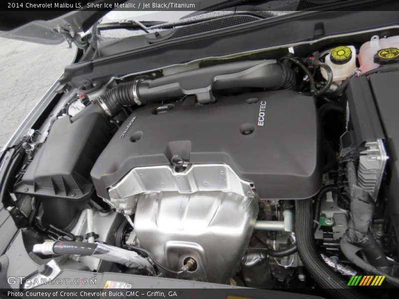 Silver Ice Metallic / Jet Black/Titanium 2014 Chevrolet Malibu LS
