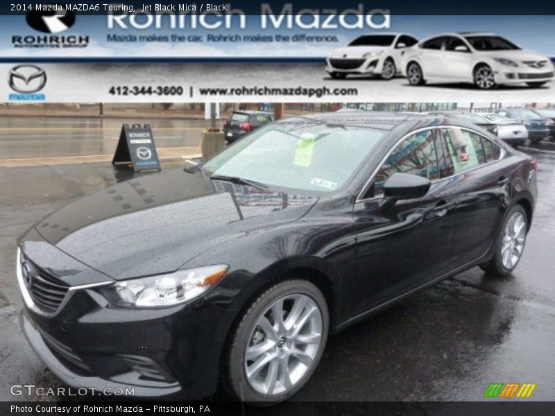 Jet Black Mica / Black 2014 Mazda MAZDA6 Touring