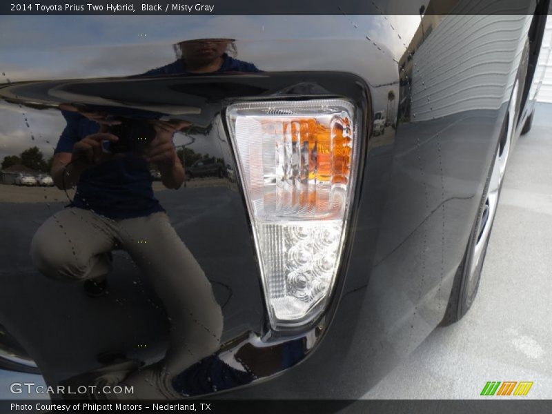 Black / Misty Gray 2014 Toyota Prius Two Hybrid