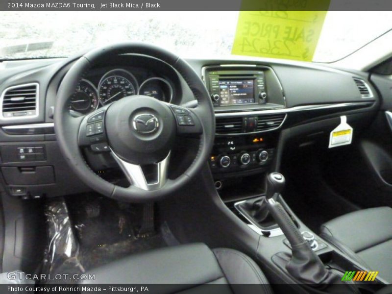 Jet Black Mica / Black 2014 Mazda MAZDA6 Touring