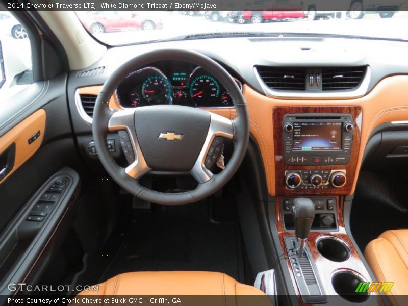 Dashboard of 2014 Traverse LTZ