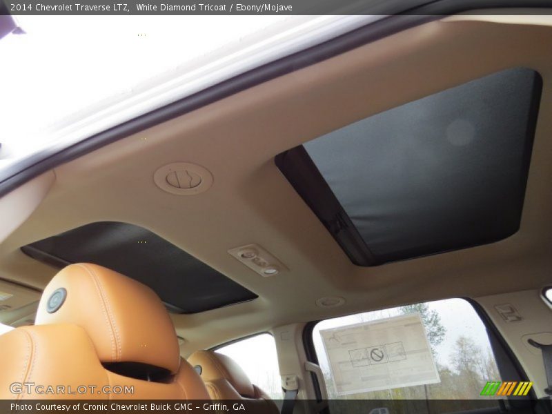 Sunroof of 2014 Traverse LTZ