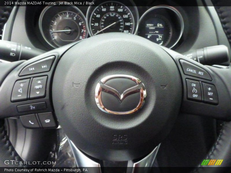 Jet Black Mica / Black 2014 Mazda MAZDA6 Touring