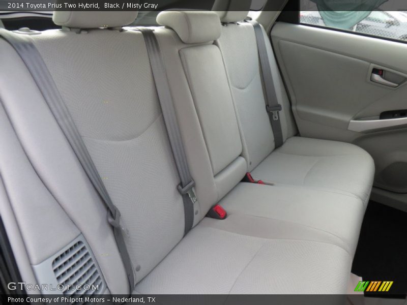 Black / Misty Gray 2014 Toyota Prius Two Hybrid