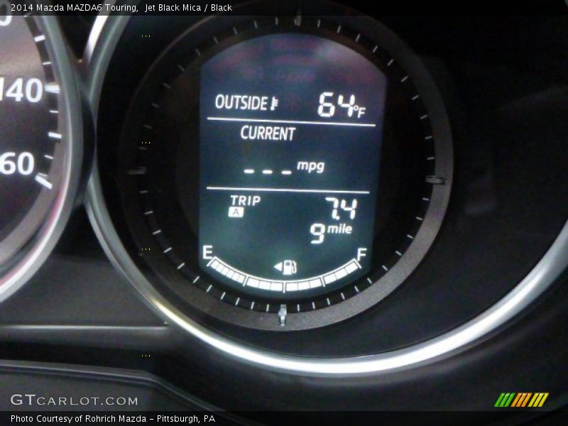 Jet Black Mica / Black 2014 Mazda MAZDA6 Touring