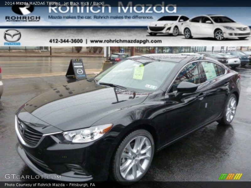 Jet Black Mica / Black 2014 Mazda MAZDA6 Touring