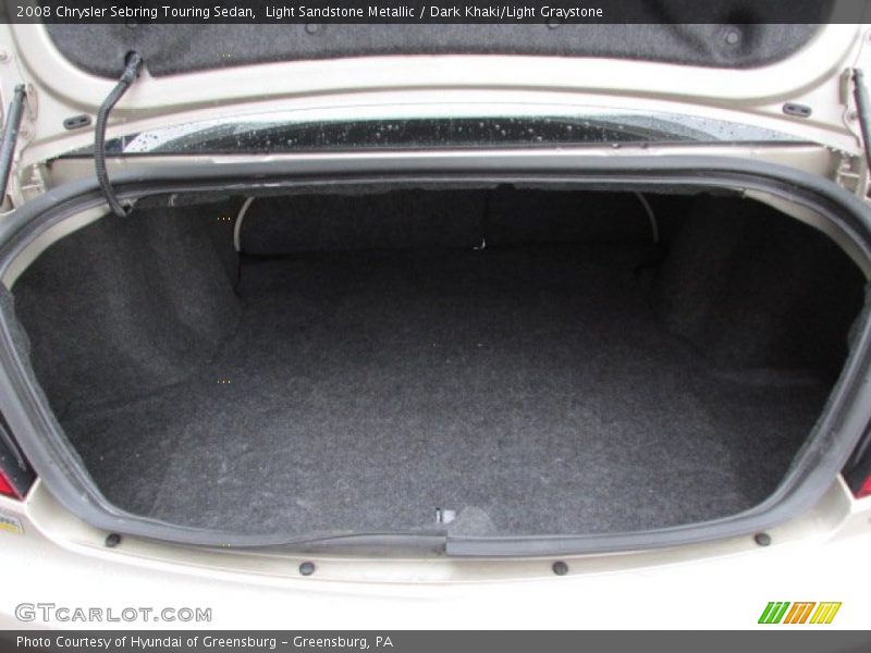 Light Sandstone Metallic / Dark Khaki/Light Graystone 2008 Chrysler Sebring Touring Sedan
