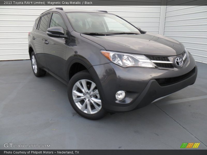 Magnetic Gray Metallic / Black 2013 Toyota RAV4 Limited