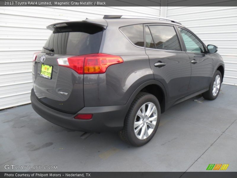 Magnetic Gray Metallic / Black 2013 Toyota RAV4 Limited