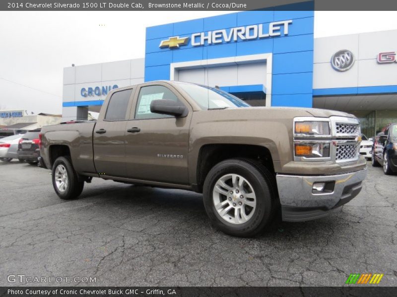 Brownstone Metallic / Cocoa/Dune 2014 Chevrolet Silverado 1500 LT Double Cab