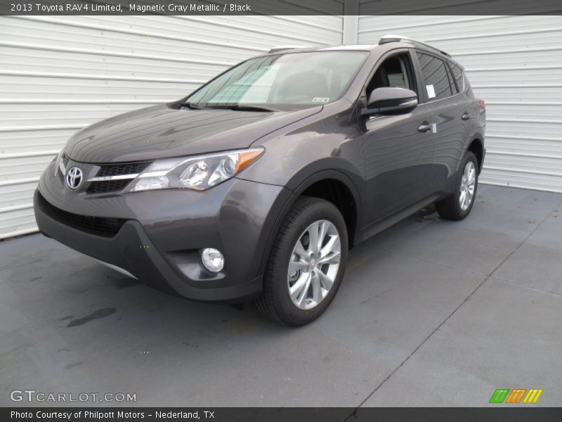 Magnetic Gray Metallic / Black 2013 Toyota RAV4 Limited