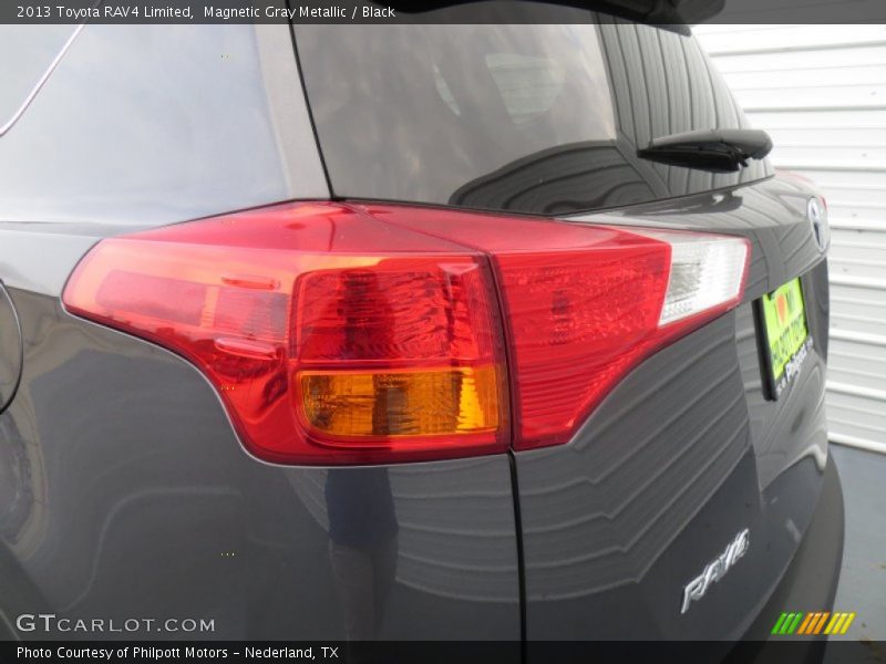 Magnetic Gray Metallic / Black 2013 Toyota RAV4 Limited